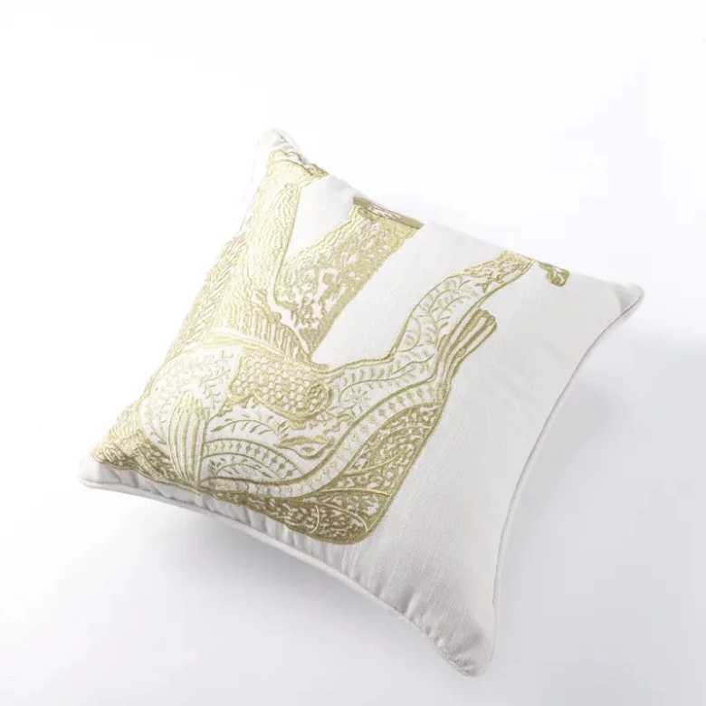 Cajas de almohadas cuadradas blancas de alta calidad