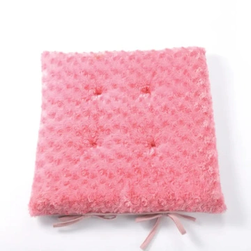 cubiertas de cojín rosa esponjoso